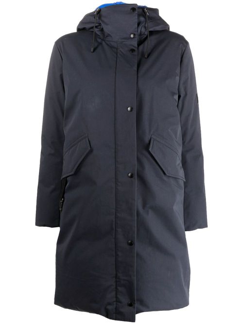 Iconic reversible down parka - Blue