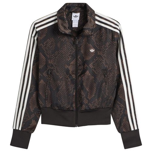 Women's Satin Firebird Track Top Earth Strata/Aurora Coffee
