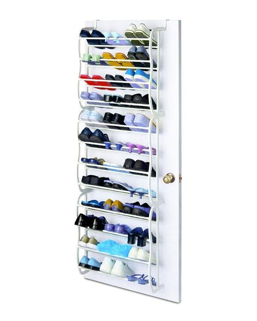 Over-the-Door 36-Pocket Shoe Rack