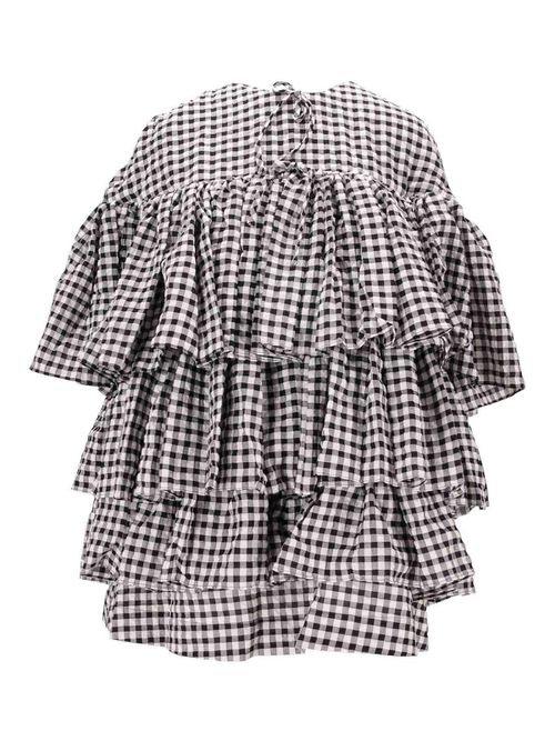 Short Ruffle Tiered Dress