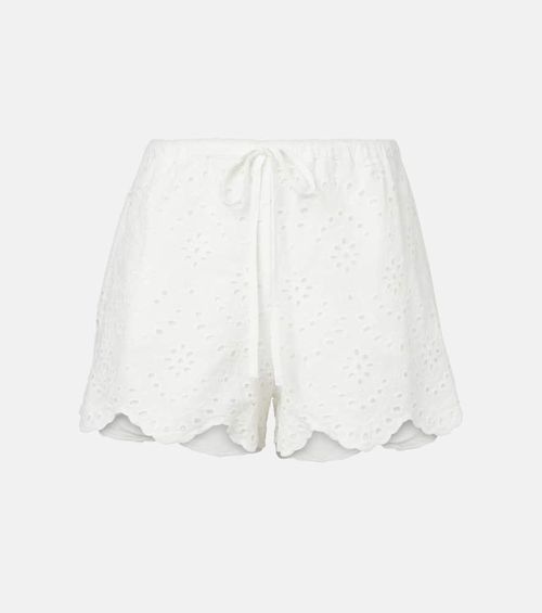 Cruse broderie anglaise cotton shorts