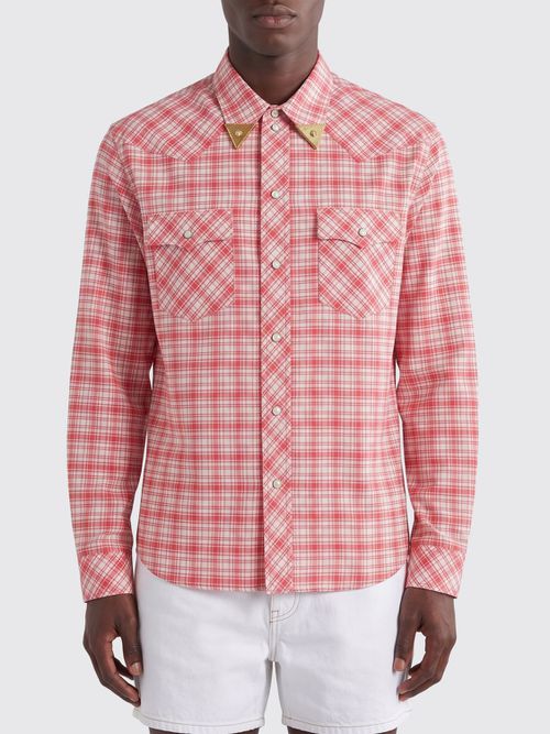 Shirt Men color Red