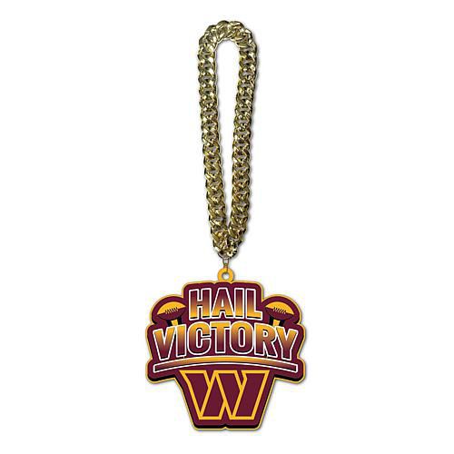 Washington Commanders Slogan Fan Chain Necklace