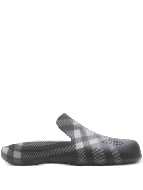 Checked Stingray Clogs - Men's - Polyethylene Vinyl Acetate (PEVA)/Rubber/Polyester