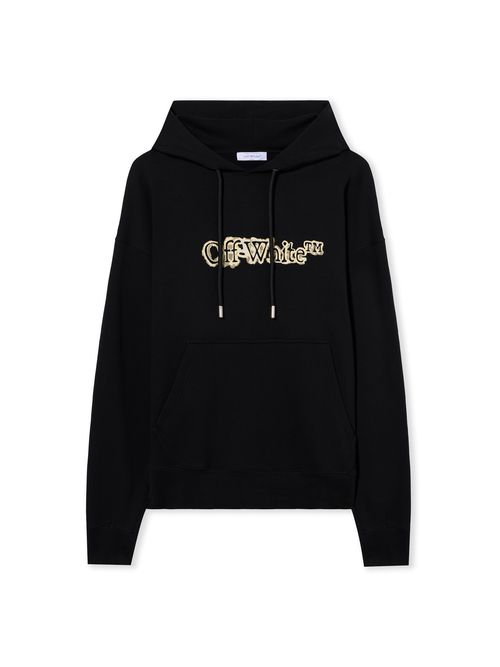 Cloudy Arrow Skate Hoodie - Male Sweatshirts Black