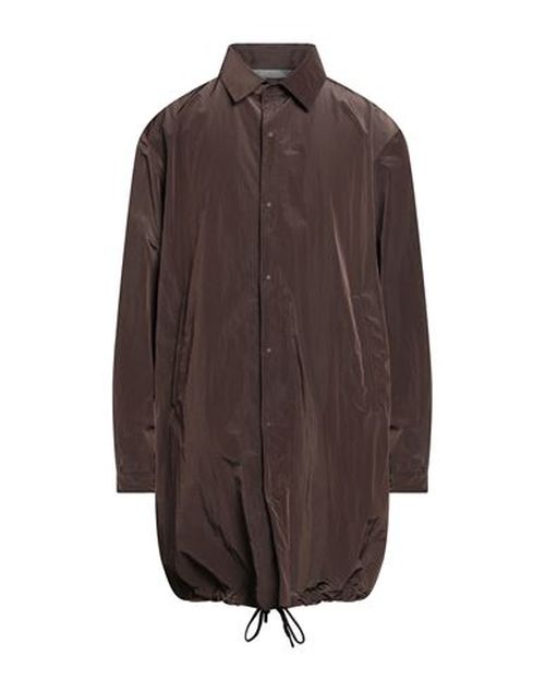 Man Overcoat Dark brown