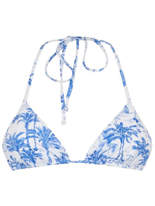 Triangle Cup Halterneck Swim Top