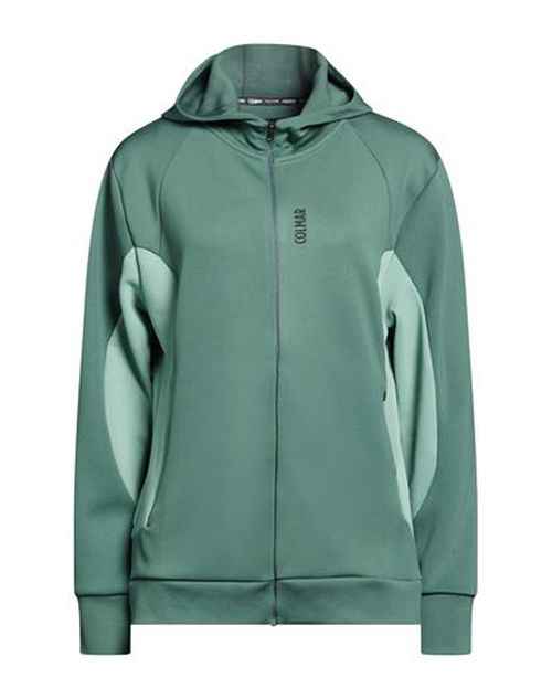 Woman Sweatshirt Green Size L Polyester, Viscose, Elastane