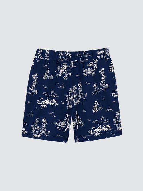 Shorts Kids color Blue