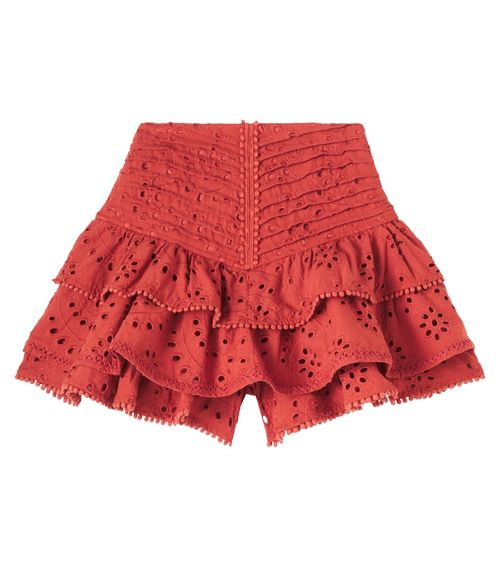 Alizee broderie anglaise cotton skirt