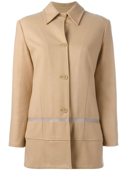 Single breasted coat - Neutrals