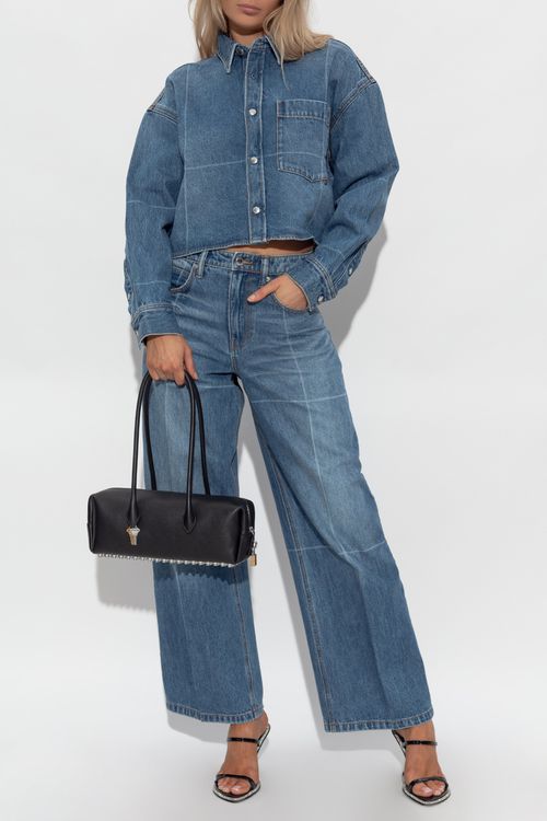 Denim Jacket With Pocket, Women's, Blue