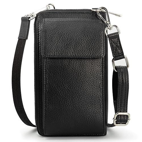 BULL GUARD Crossbody Leather Phone Purse