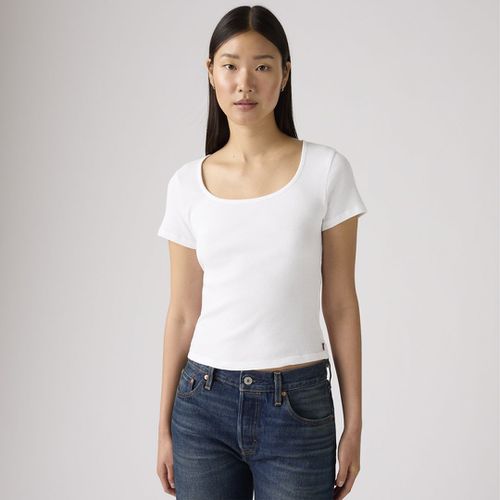 Essential Square Neck Tee T-Shirt
