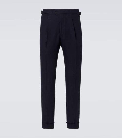 Amie wool straight pants