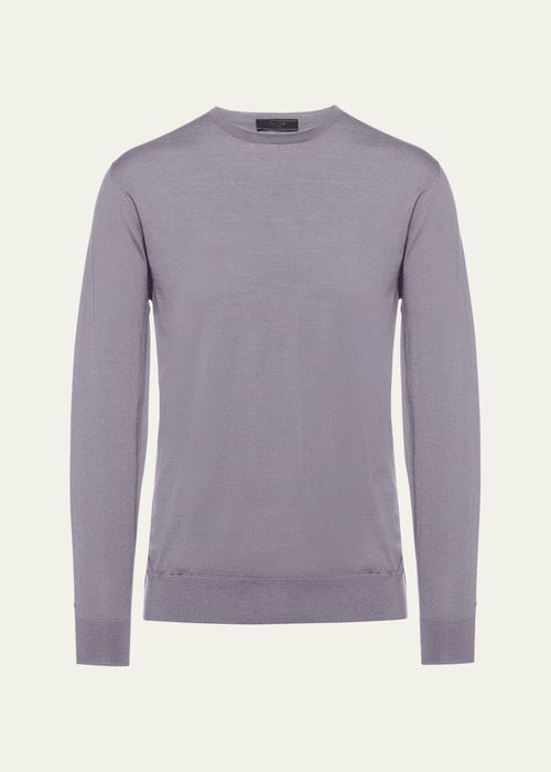 Men's Superfine Wool Crewneck Sweater