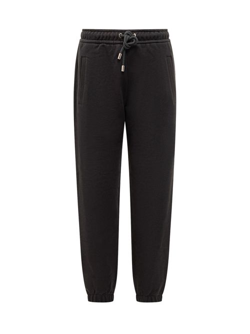 Black Tapered Joggers Pants