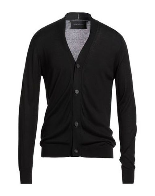 Man Cardigan Black Size 38 Mulberry silk