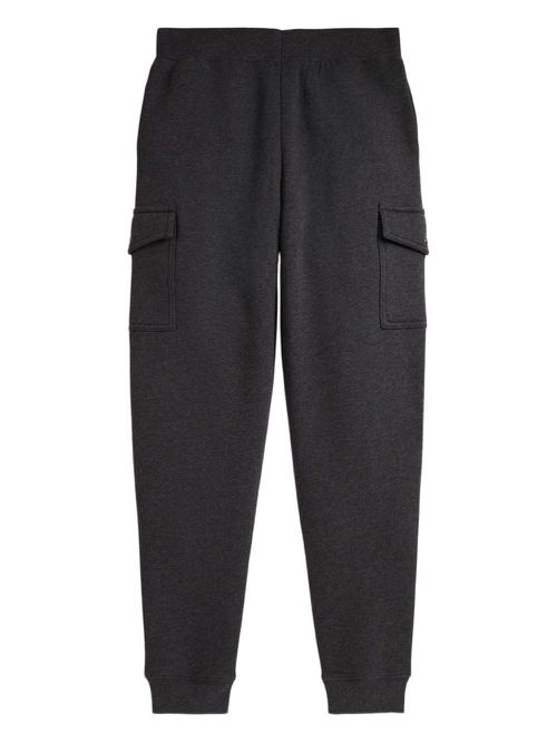 Fleece cargo trousers - Grey