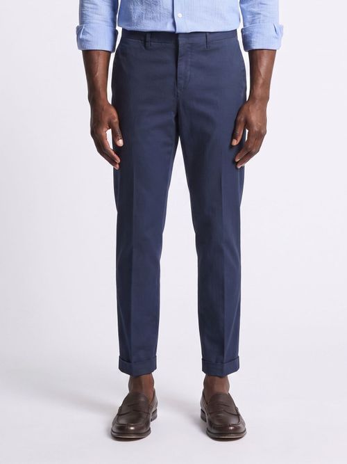 Pants Men color Denim