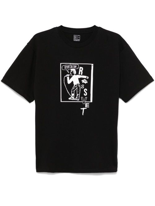 Logo-print T-shirt - Black