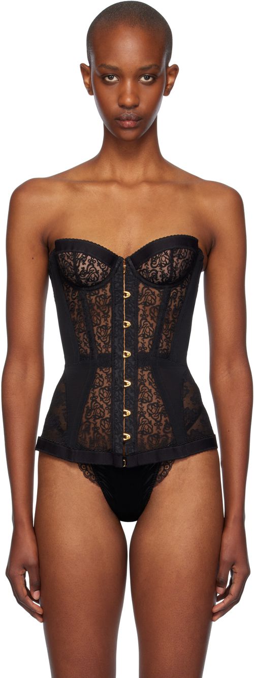 Agent Provocateur Black Mercy Corset