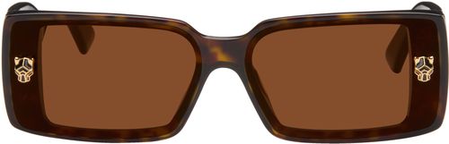 Brown 'Panthère de ' Sunglasses
