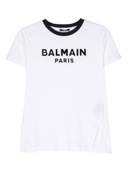 Logo-print cotton T-shirt - White
