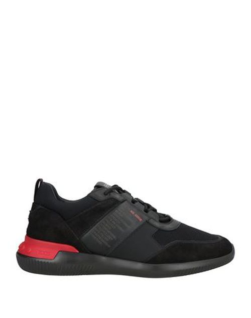 Tod's No_code Man Sneakers Black Size 10 Leather, Textile fibers