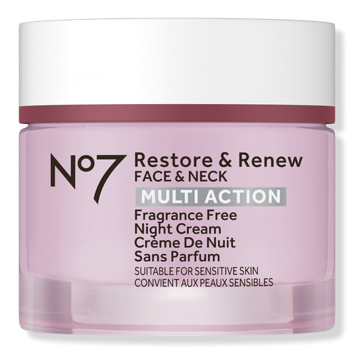 Restore & Renew Face & Neck Multi Action Fragrance Free Night Cream