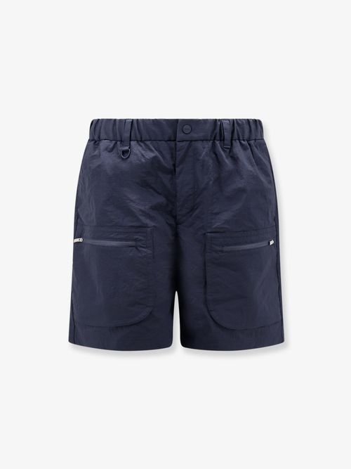 Nylon Bermuda Shorts — Navy