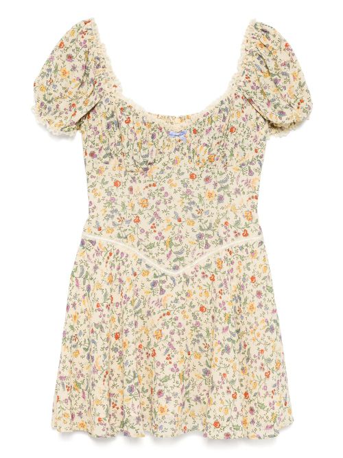 Reformation Ondine dress - Yellow