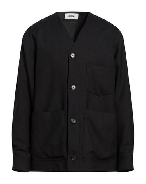 Man Jacket Black Size 36 Virgin Wool