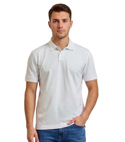 White Shirt Collar Polos
