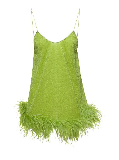 Lumière Plumage Short Dress