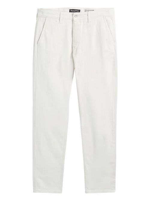 Logo-patch jeans - White