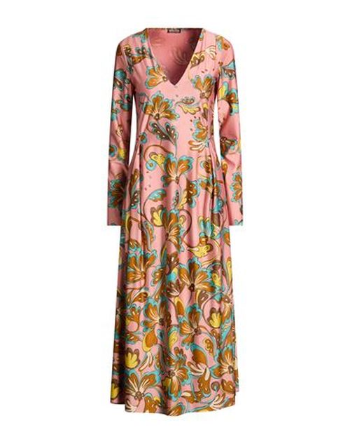 Malìparmi Woman Midi dress Salmon pink Size 6 Polyester, Elastane