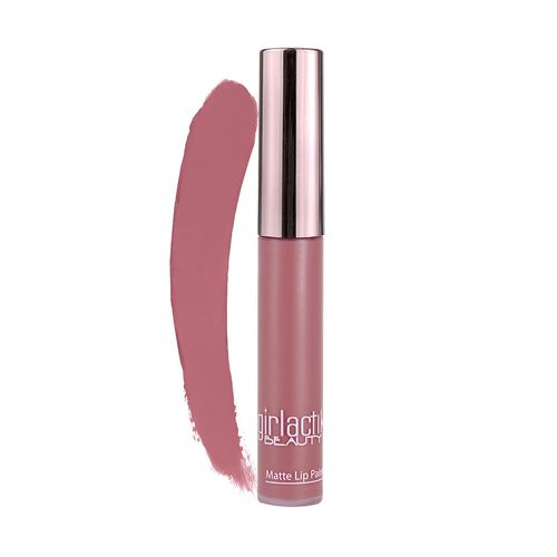 Ladies Long Lasting Matte Lip Paint Liquid Lipstick Liquid 1 oz Divine - Dusty Mauve Pink Makeup 693667330063