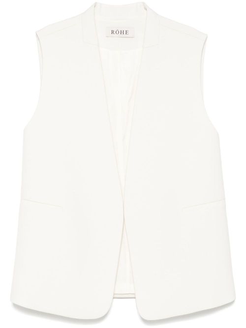 Open-front vest - Neutrals