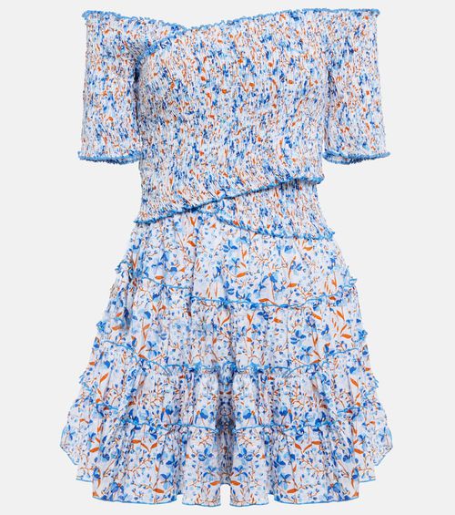 Poupette St Barth Soledad floral cotton minidress