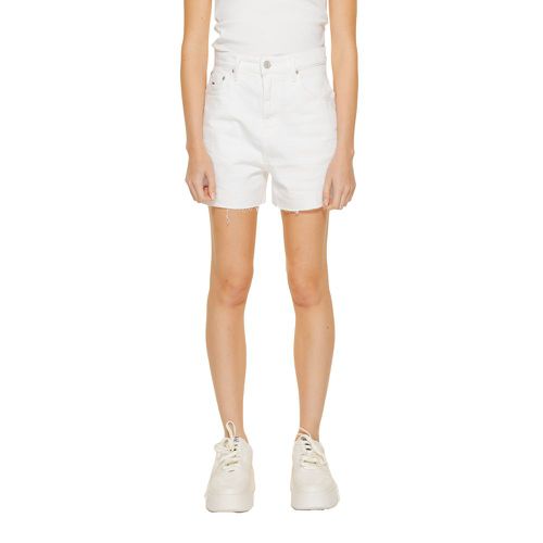 White Cotton Rigenerato Short - W26