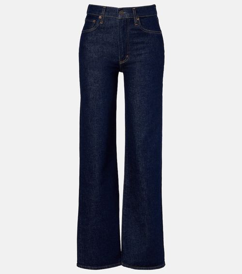Harper mid-rise straight jeans