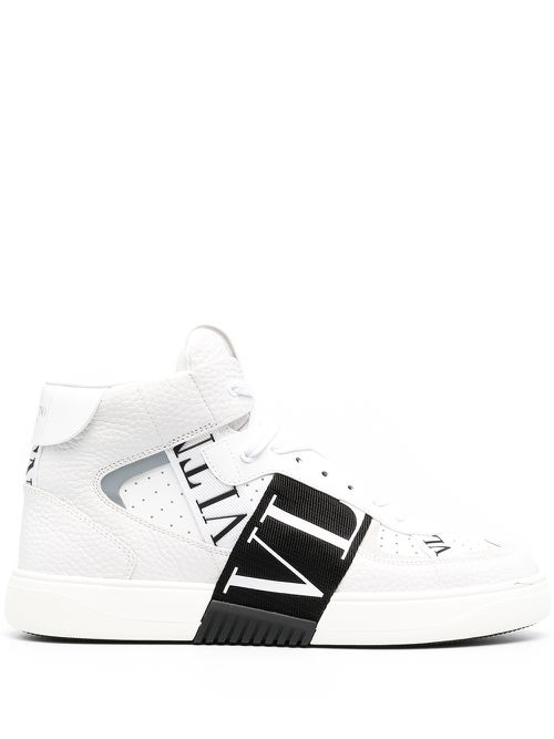 VLTN mid-top sneakers - White