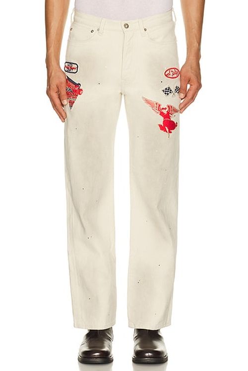 Samuel Zelig Service Pant in Aged Natural - White. 30 also in