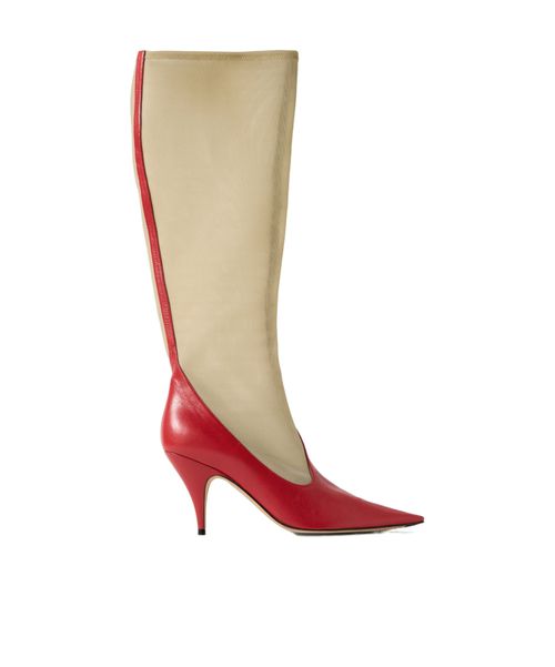 Pointed-toe boots