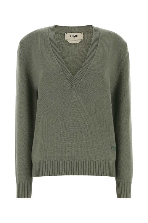Cashmere Sweater — Green