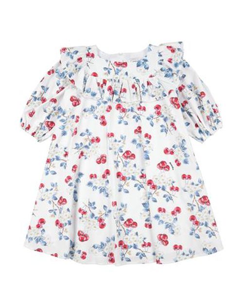 Monnalisa Kid Girl Kids' dress White Size 10 Cotton
