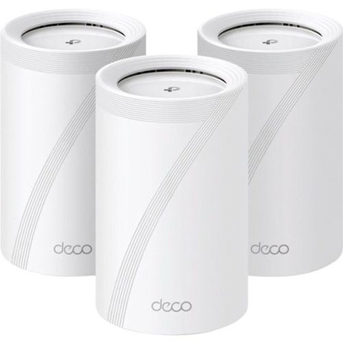 TP-Link Deco BE9300 Tri-Band Whole Home Mesh WiFi 7 System - Pack