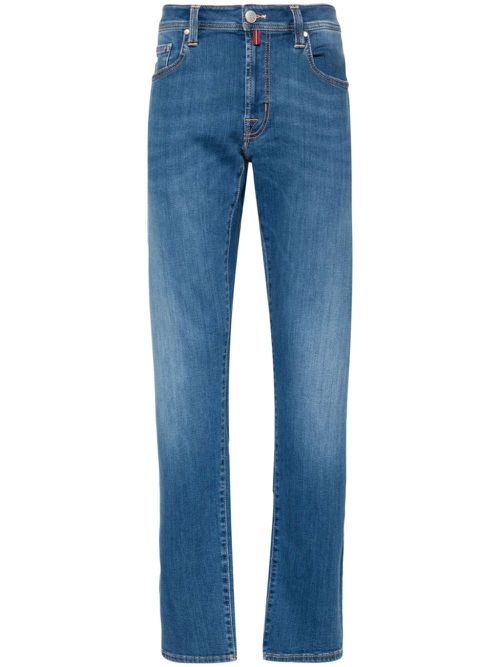 Michelangelo low-rise straight-leg jeans - Blue