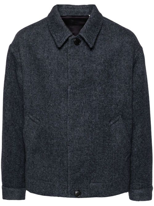 Simon shirt jacket - Blue